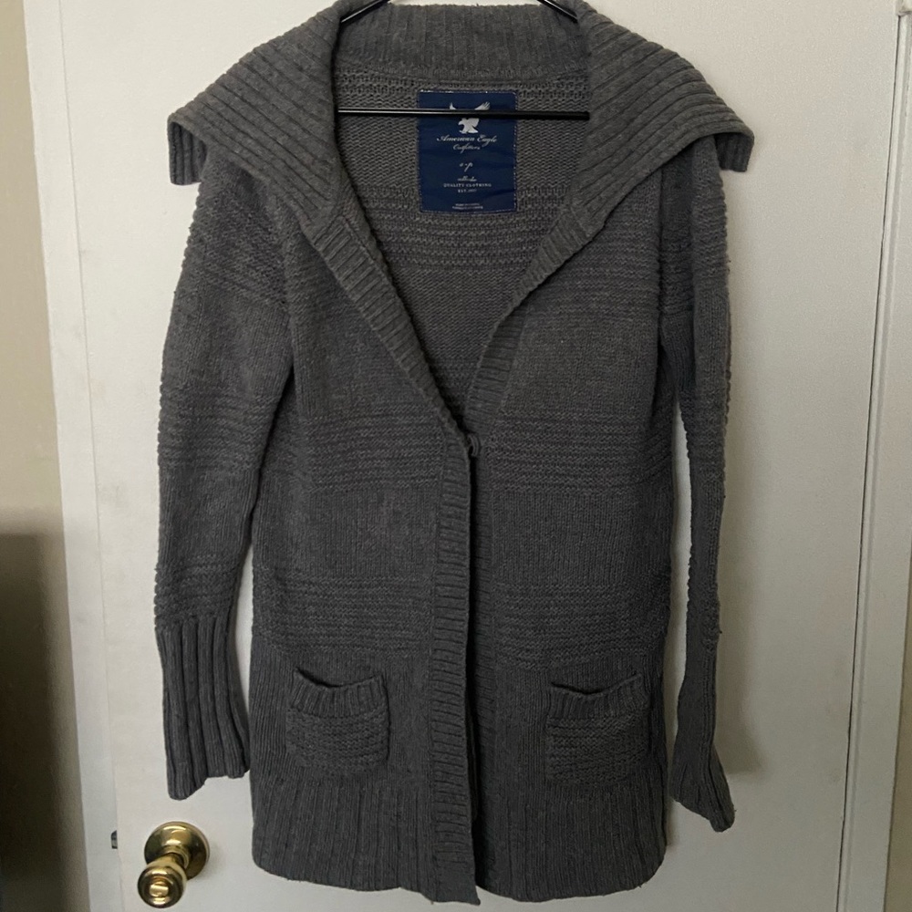 American eagle long sweater cardigan